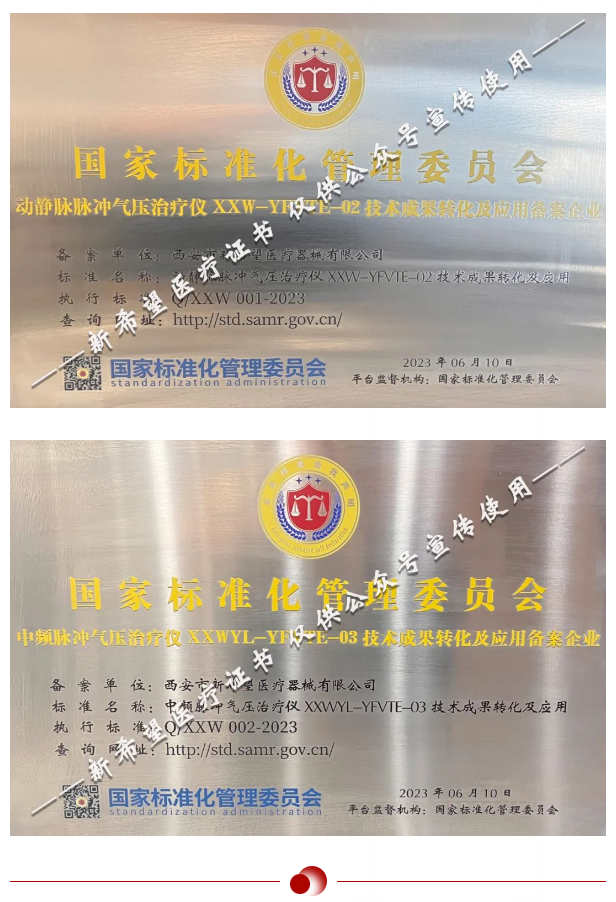 喜報(bào)|新希望醫(yī)療產(chǎn)品通過國家標(biāo)準(zhǔn)化管理委員會(huì)認(rèn)定